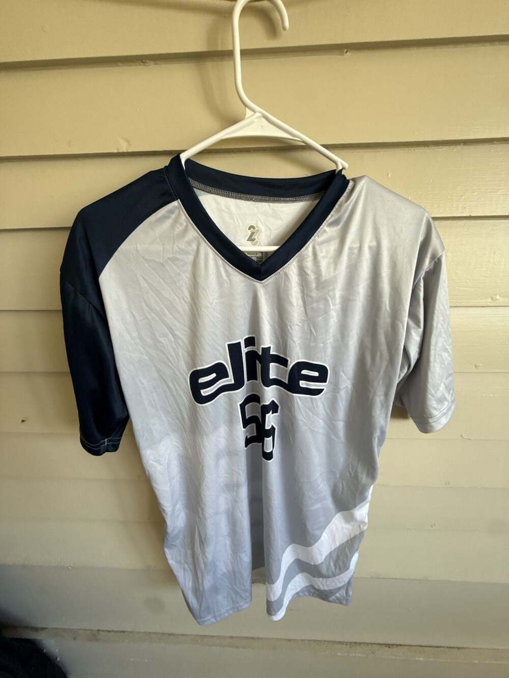 Elite 56 Hornyak We Are Custom Printed Athletic Jersey Grey Navy